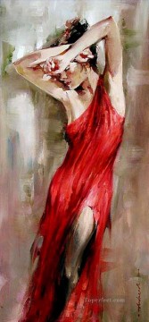 Pretty Woman AA 10 Impressionist Oil Paintings